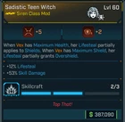 BORDERLANDS 4⭐TEEN WITCH CLASS CLASS MOD⭐VEX ⭐5 GRAVE THIRST⭐SKILL DAMAGE