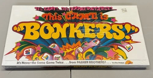 Vintage 1978 Parker Brothers ‘This Game Is Bonkers!’ Board Game Factory Sealed