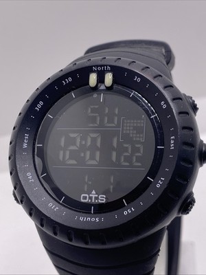 OTS Outdoors Camping Hiking Sports Watch Works New Battery Mens Watch