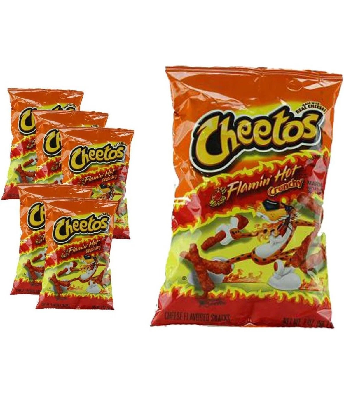 Cheetos Flamin Hot 2oz 8 Pack