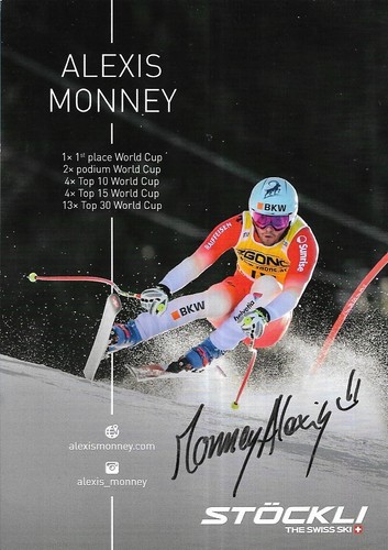 Alexis Monney (3) (Schweiz) SKI ALPIN