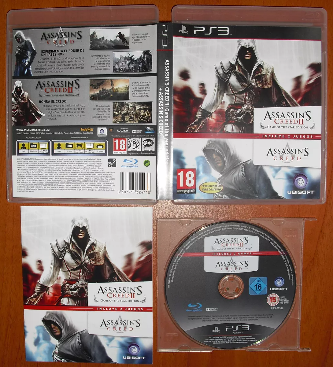 saga de ps 3 e ps4 do Assassins Creed - único barbada