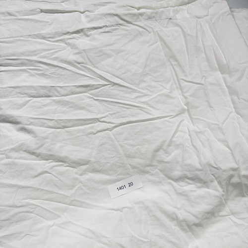 martha stewart flat sheet queen solid white 100% cotton traditional - Picture 13 of 13