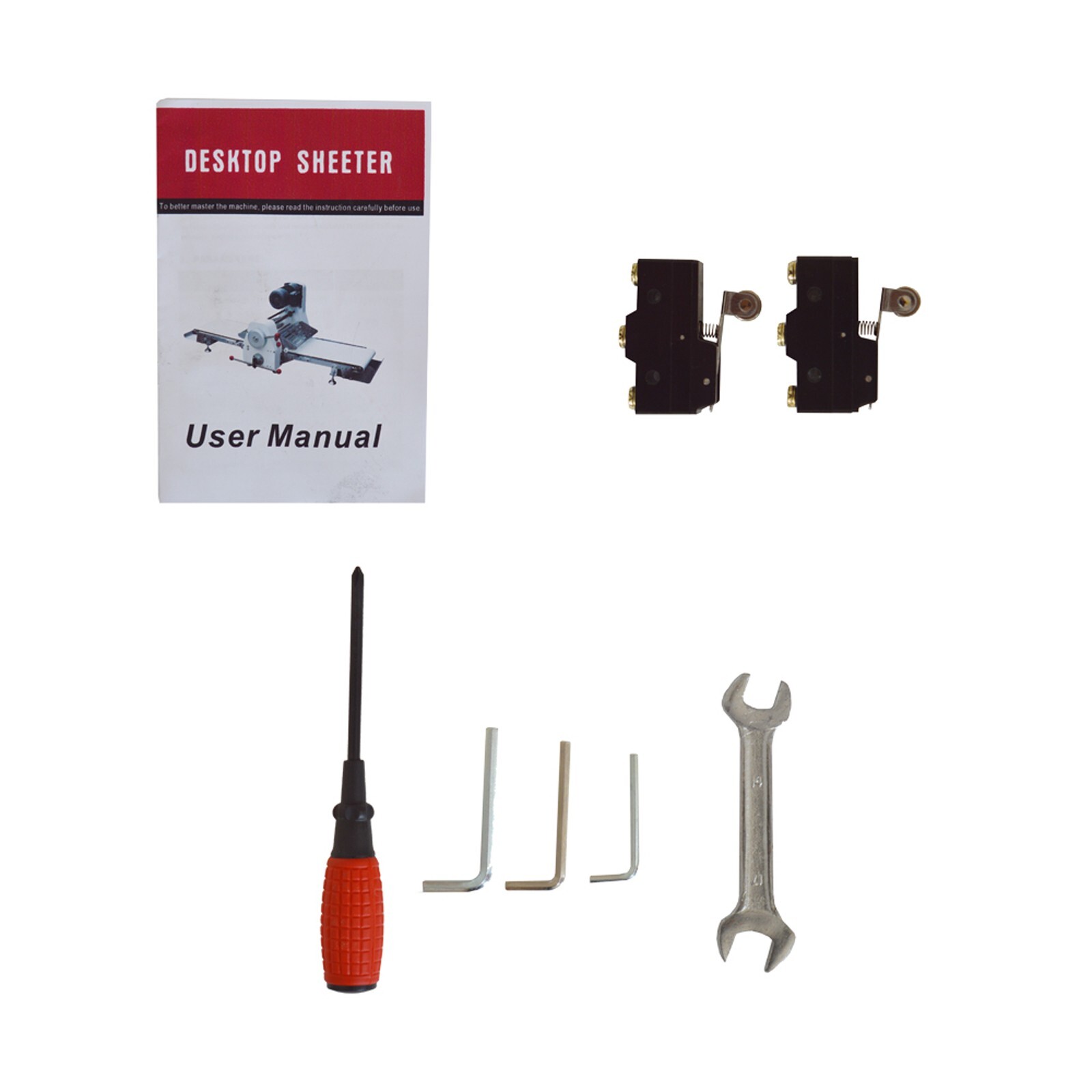 1-32mm Table Type Pastry Machine Commercial Electric Dough Press Sheeter