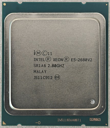 Intel Xeon E5-2680 V2 E5-2680V2 2.8GHz 10-Core 25MB LGA2011 CPU Processor - Picture 1 of 2