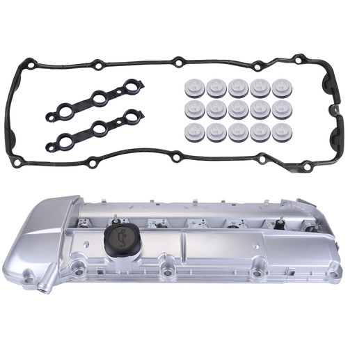 Aluminiowa pokrywa zaworu z uszczelką do BMW E39 E46 E53 525i 325i X5 Z3 M52 M54 - Zdjęcie 5 z 17