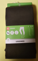 Damen Leggings - Soft-Touch DunkelgrüN Gr.M/L Neu Mit Etikett