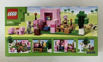 LEGO Minecraft: The Baby Pig House (21268) 673419404686| eBay