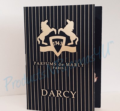 Parfums de Marley DARCY Eau de Parfum .04oz/1.2ml CARDED SAMPLE Free Shipping 