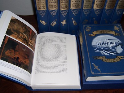 Folio Society Aubrey-Maturin series by Patrick O'Brian 9 vols