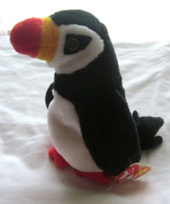 Ty Beanie Baby Puffer the Plush Puffin Bird -1997 -Retired