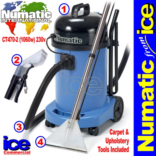 CT470-2 Carpet Rug & Sofa Upholstery Cleaner Shampoo Cleaning Machine Equipment