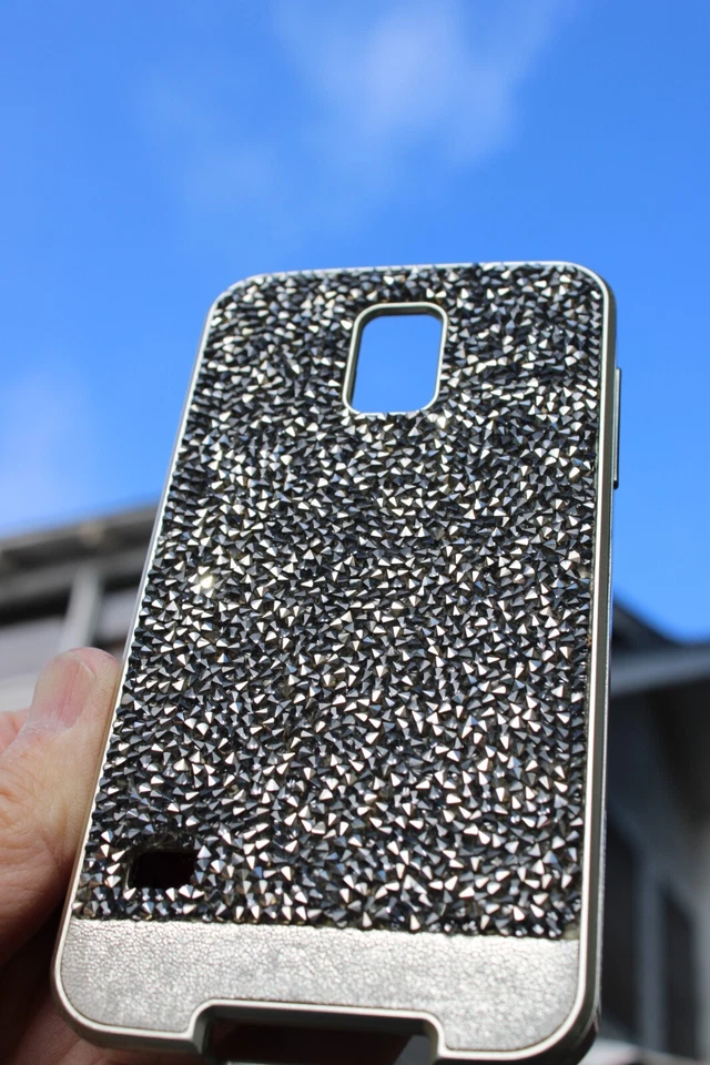 Funda Carcasa Teléfono Case-Mate Brilliance Samsung Galaxy S5 Cristal y Cuero Foto 2 de 4