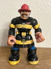 RECUE HEROES ACTION FIGURE 6” SAM SPARKS POMPIERE FISHER PRICE GIOCATTOLO