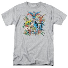 Justice League Of America "Assemble" T-Shirt - Regular or Tank - to 5X