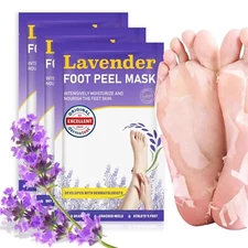 Roll over image to zoom in Foot Peeling Mask 3 Pairs: Peeling Foot Mask Dermato