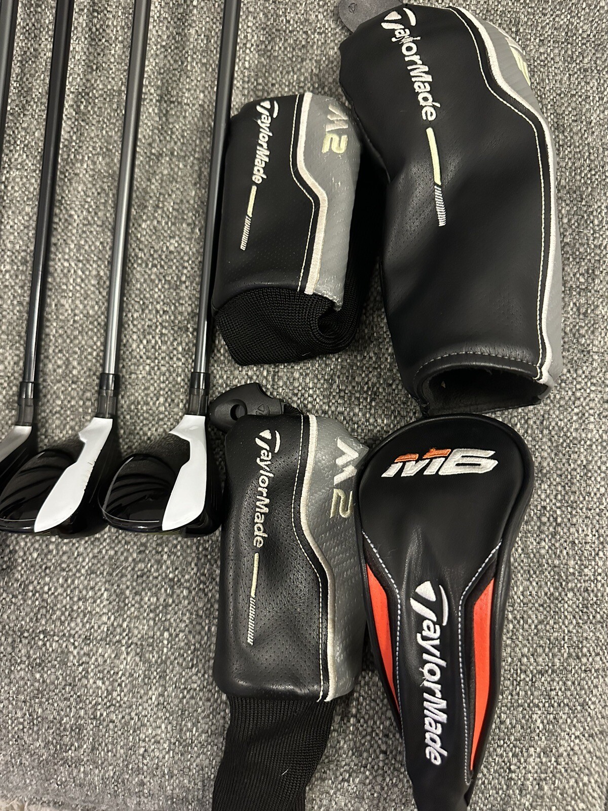 Titleist 917 Driver/Taylormade M2 Woods/Hybrids Golf Club Set Stiff Shafts eBay