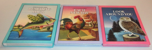 3 Book Set-Scribner Reading Series-Each New Day,Look Around You,Reaching High