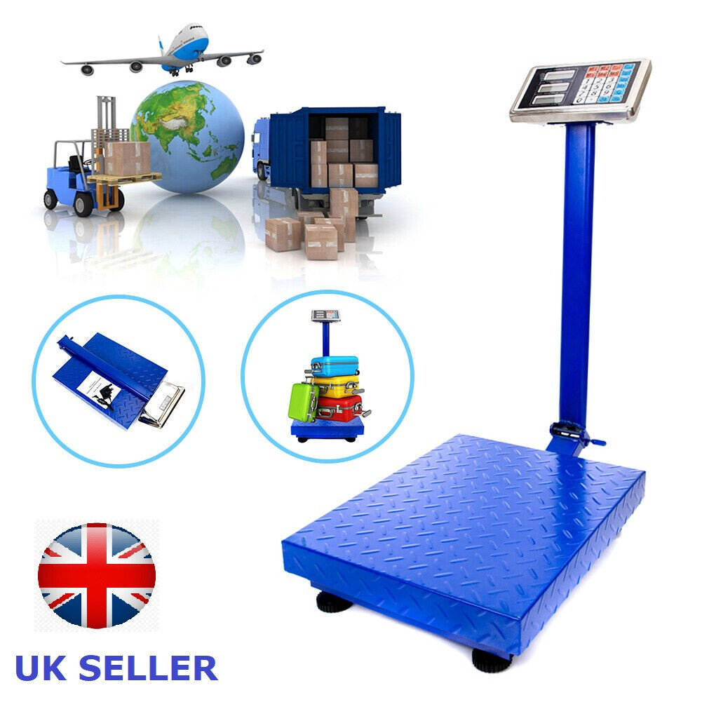 New heavy duty 300kg 660lb INDUSTRIAL platform postal weighing SCALES