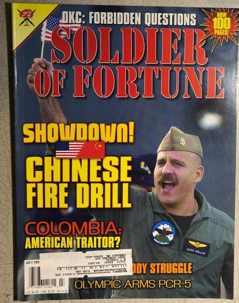 SOLDIER OF FORTUNE Magazine July 2001
