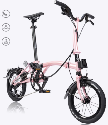 Mint Three Fold Bicycle Portable BOB 3-14K Clip Brake Adult Mini