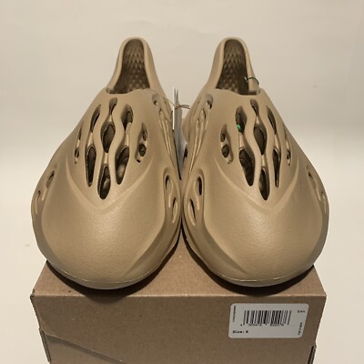 Adidas Yeezy Foam Runner Ochre Men Size 9 New GW3354 Kanye West