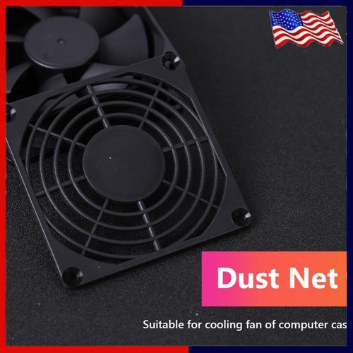 120mm PC Case Fan Dust Filter Screen Plastic Dustproof Grills for Desktop