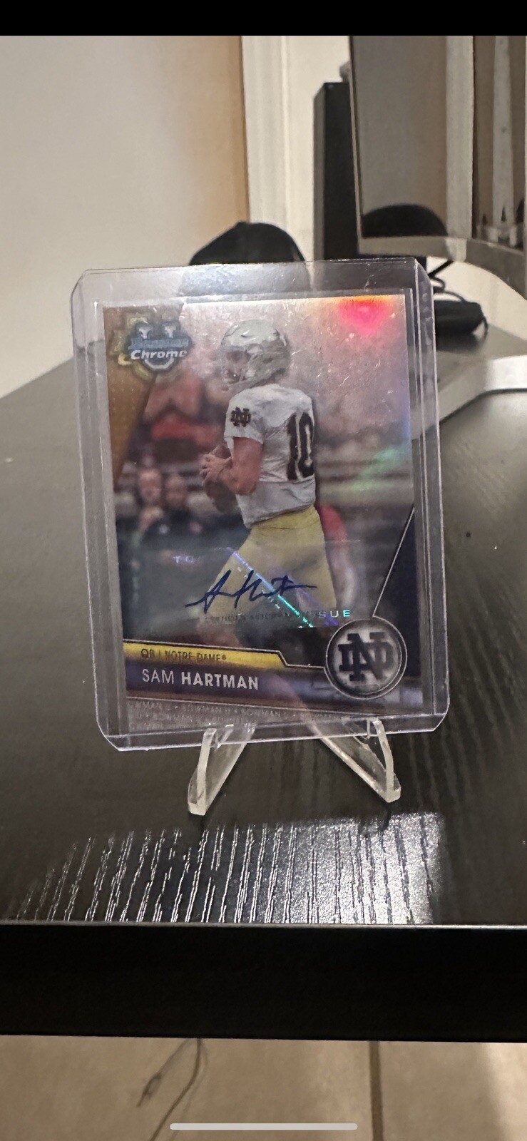 2023 Bowman U Chome - Chrome Prospect Autographs Refractor #165 Sam Hartman /499