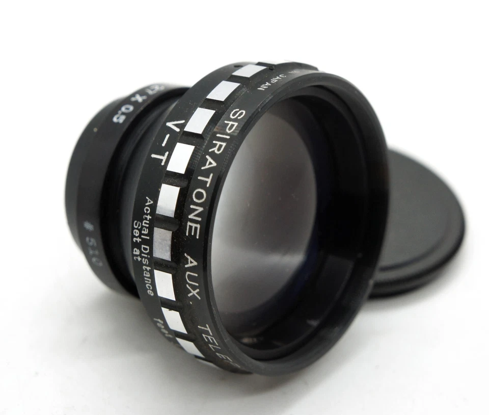 Spiratone Aux. Wide Angle Lens Attach with #510 Tiffen Series # 5 Adapter Ring - Image 3 of 4