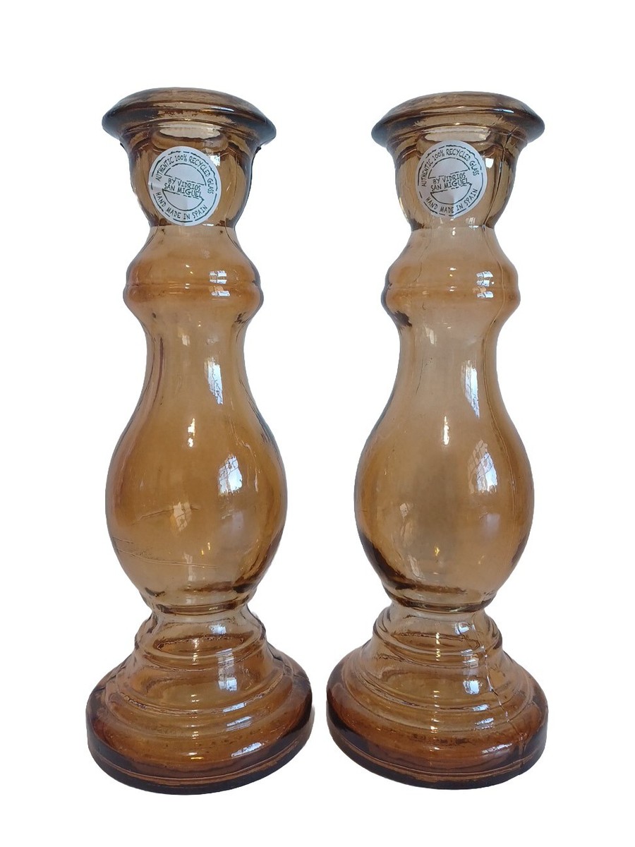 10.25 X 10.25 X 18 Brown Vintage Floral Pattern - Candle Holder 10.25 X 10.25 X 18 Brown Vintage Floral Pattern - Candle Holder
