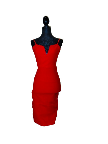 Vestito rosso elegante taglia S 💃🏼💋👠👗🔥🌹❤️‍🔥💋