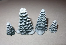 New Bright Holiday Express TANKER replacement TREE set trees skating rink