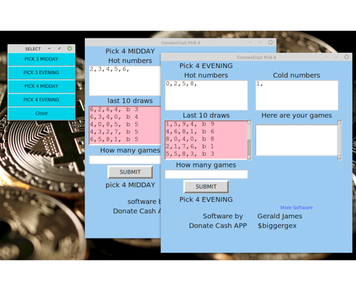 Connecticut Pick 3 & 4 Lottery Numbers software DVD for Windows 7 & 8 & 10 - Picture 20 of 21