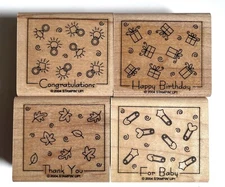 Stampin' Up Stamps "Fabulous Four"