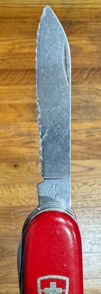 Navaja suiza vintage Victorinox Outdoorsman original (años 60-70) con bolsa Foto 3 de 4