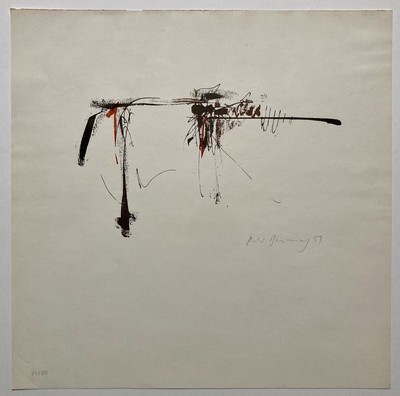 Peter Brüning, Ohne Titel, 1959, Grafik, Lithografie