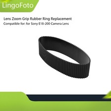Lens Zoom Grip Rubber Ring Replacement for Sony E18-200 Camera Lens