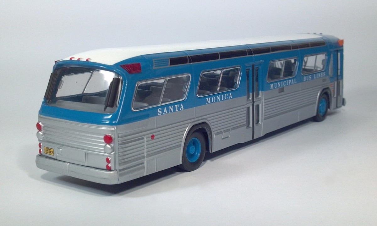 Corgi Fishbowl BUS Santa Monica Muncipal Bus Lines, CA 1:50