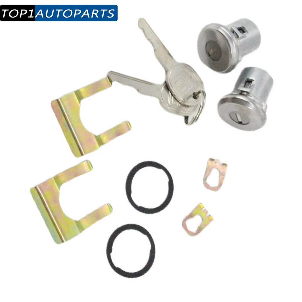 New Pair Door Locks Cylinder LH & RH Fit Chevrolet 1970-1997 With Keys 608307 - Изображение 4 из 4