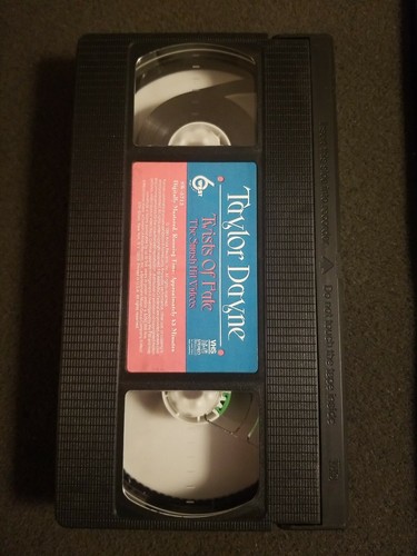Taylor Dane Twists Of Fate VHS Tape 1990 - Picture 3 of 3