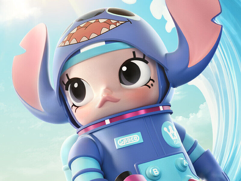 POP MART MEGA Collection 400% SPACE MOLLY Stitch 326mm POP MART MEGA Collection 400% SPACE MOLLY Stitch 326mm