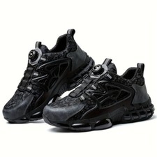 JB Work Steel Toe Indestructible Safety Shoes Work Boots Breathable Men Sneakers