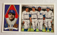 1993 Upper Deck Pinstripe Power And Pride #134 Babe Ruth