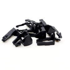 10Pcs Black Nylon Fuel Line Clamp Fastener Clip N802241S N806190S1901 For Ford