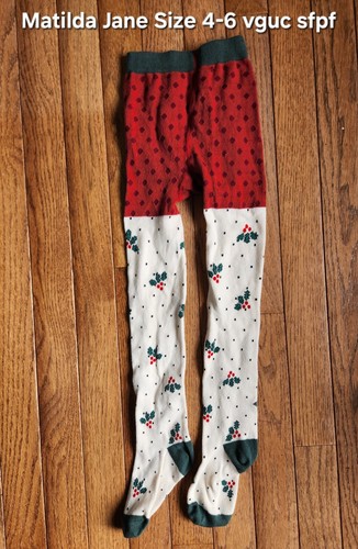 4 Matilda Jane Girl Tights Bundle 4-6 - Picture 6 of 7