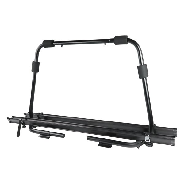 Deichsel FahrradträGer Wohnwagen 2 FahrräDer Belastbar Bis 40Kg Klappbar Schwarz-image