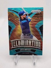 Kris Bryant 2020 Prizm Baseball ILLUMINATION Teal Wave Prizm Card