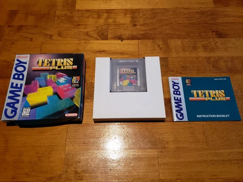 Tetris Plus Nintendo Game Boy 1997 Open Box