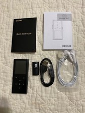 64GB MP3 Player ZOOAOXO Music Player M600 black OPEN BOX bluetooth, Box S5