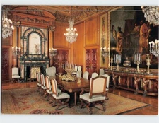 Postcard Dining Room The Elms Rhode Island USA